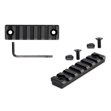 Adaptador de rail. MLOK a Picatinny con 7 ranuras. - Imagen 1