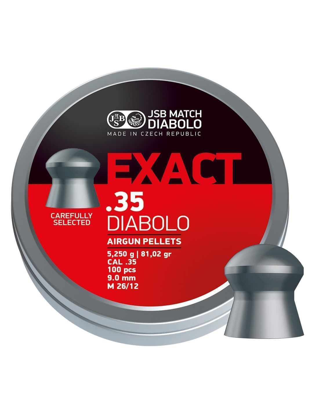 Balines JSB EXACT DIABOLO Cal. .35 (9mm) - Imagen 1