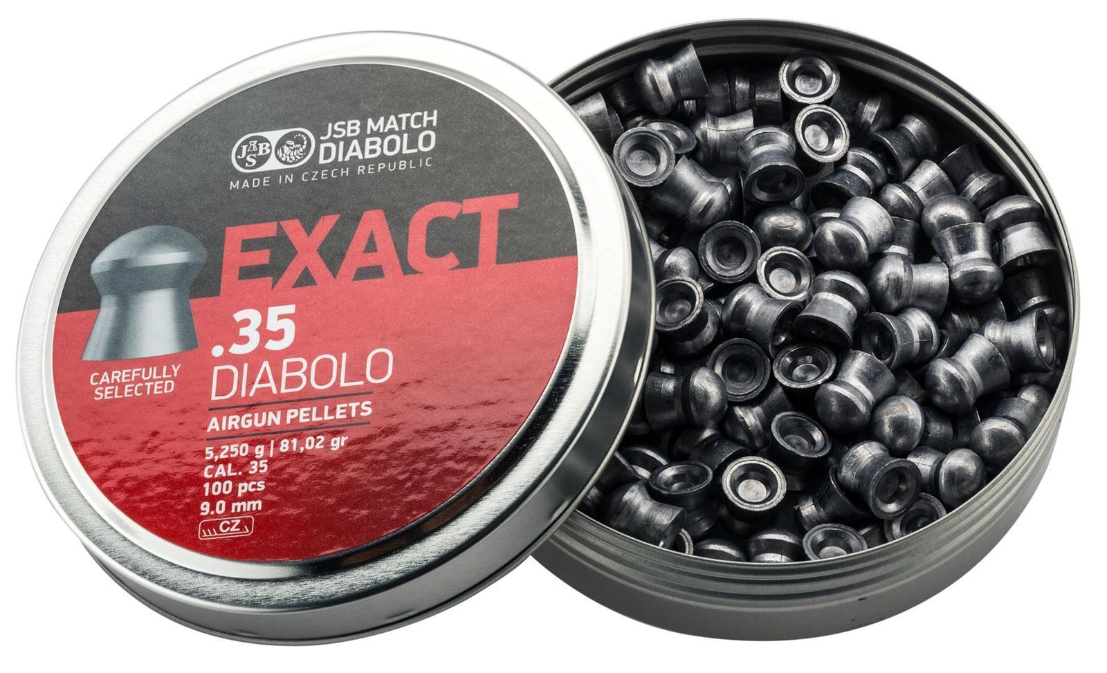 Balines JSB EXACT DIABOLO Cal. .35 (9mm) - Imagen 2