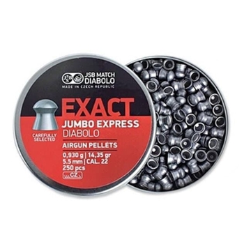 Balines JSB EXACT JUMBO EXPRESS DIABOLO Cal. 5,5 14,35g. - Imagen 1