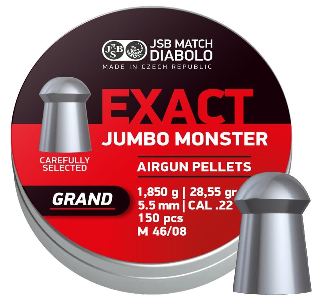 Balines JSB EXACT JUMBO MONSTER GRAND Cal. 5,5 28,55g. - Imagen 1