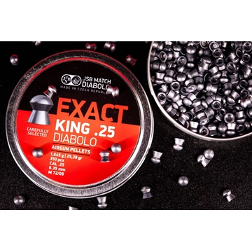 Balines JSB EXACT KING 6,35mm 25,39g. - Imagen 2