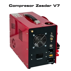 Compresor Eléctrico ZASDAR V7 en kit, pedido con 1 PCP, a 12 v/220 v. 300 BAR. - Imagen 2