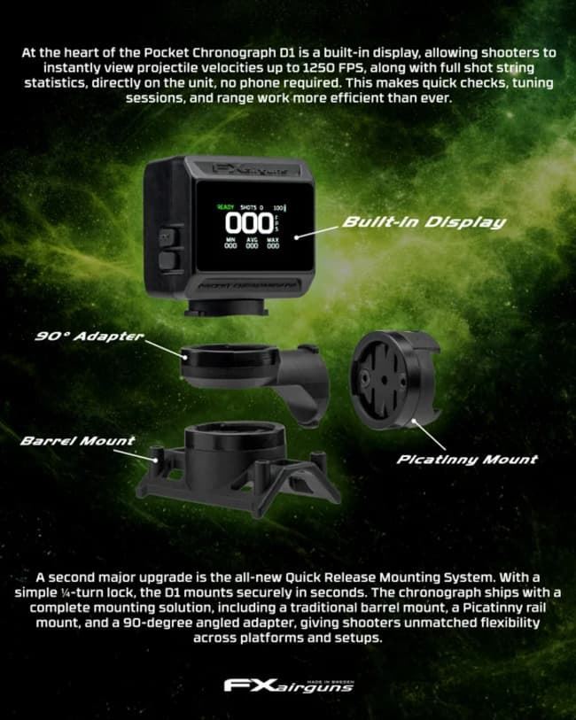 FX Chronografo Bolsillo D1 - Imagen 6