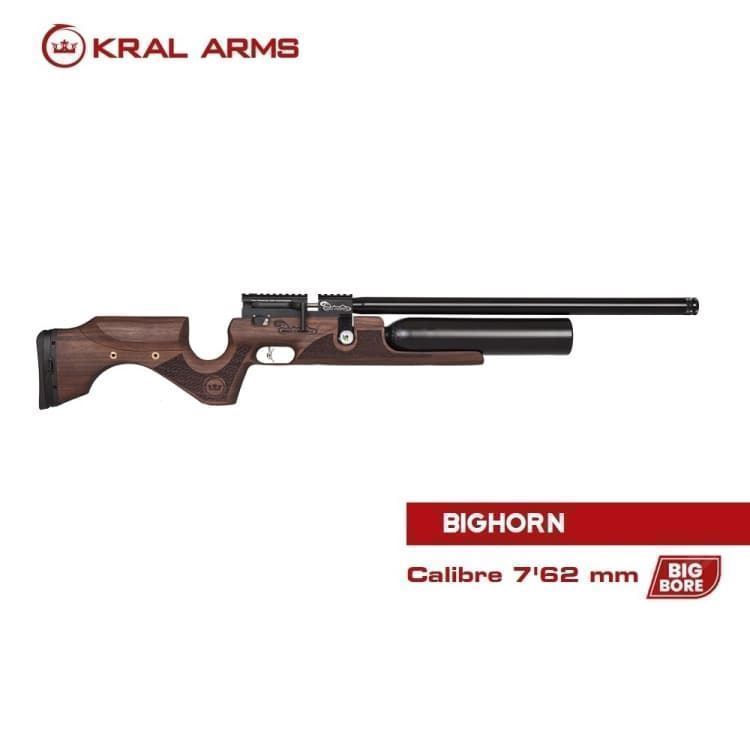 KRAL BIGHORN cal 7.62 mm (.30) carabina PCP - Imagen 5