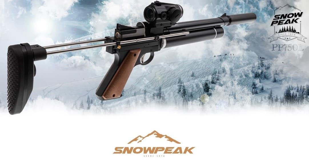 Snowpeak PP750L pistola PCP con culata retractil - Imagen 12