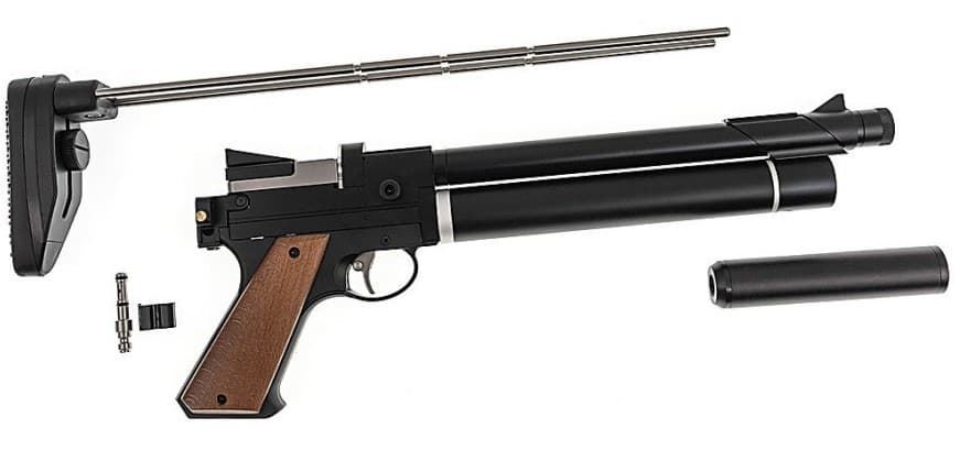 Snowpeak PP750L pistola PCP con culata retractil - Imagen 2