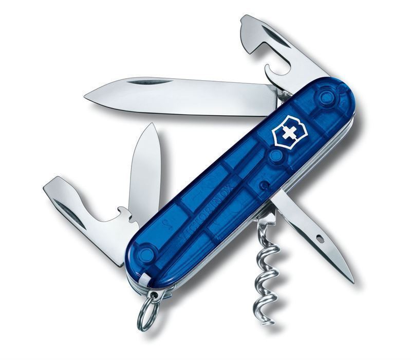 VICTORINOX SPARTAN BLUE TRANSPARENTE - Imagen 1