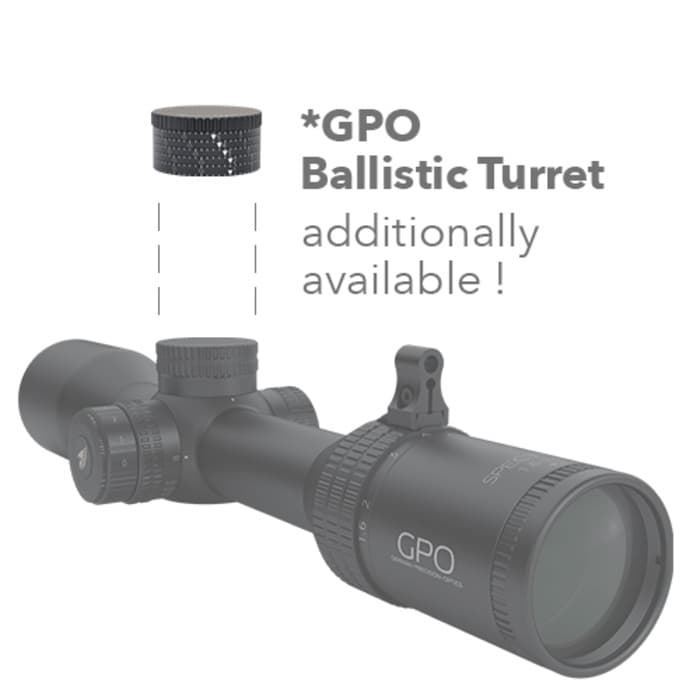 Visor GPO SPECTRA 8x 1,6-13x44i G4i Fiber - Imagen 3