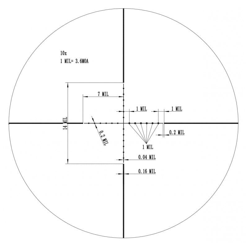 Visor Valiant Lynx 6-24x50 SF SIR - Imagen 4