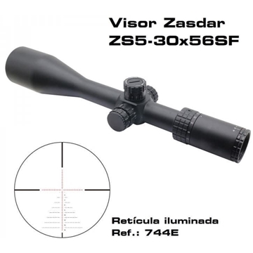 Visor Zasdar 5-30X56 mm. Ret.Táctica 744 iluminada - Imagen 1