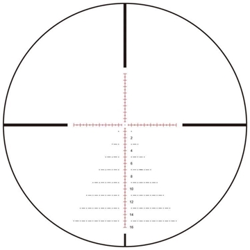 Visor Zasdar 5-30X56 mm. Ret.Táctica 744 iluminada - Imagen 2